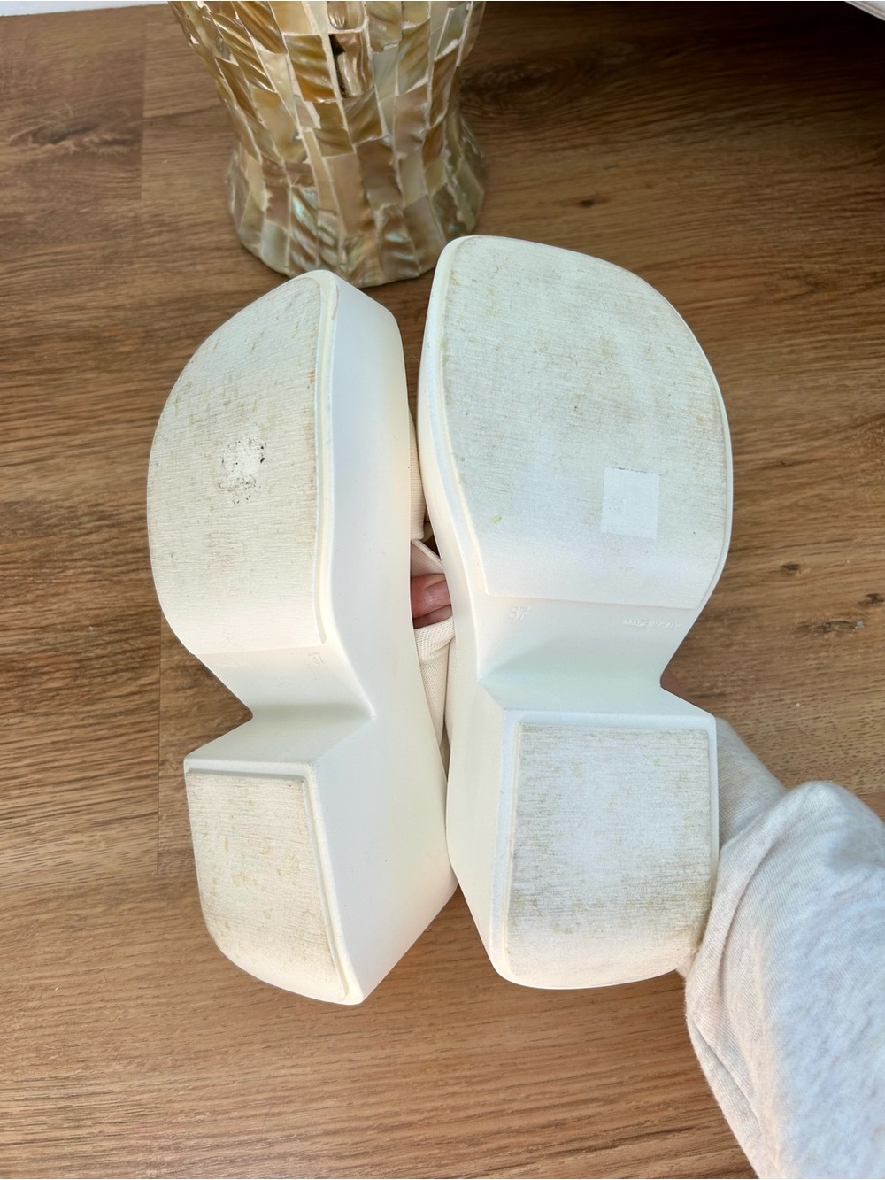 🤍 L’Intervalle Platform Slide Sandals - Picture 7 of 8